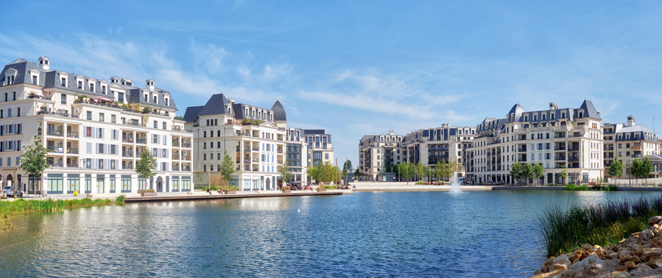 Image en deux parties de la ville de Clamart